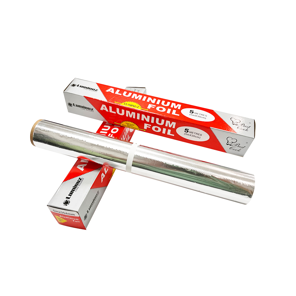 120mm/300mm/450mm Aluminum Foil Roll for Food Catering Food Packaging