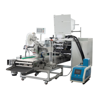 Automatic Household Kitchen Aluminum Foil Rewinding Machine With Automatic Short Label System