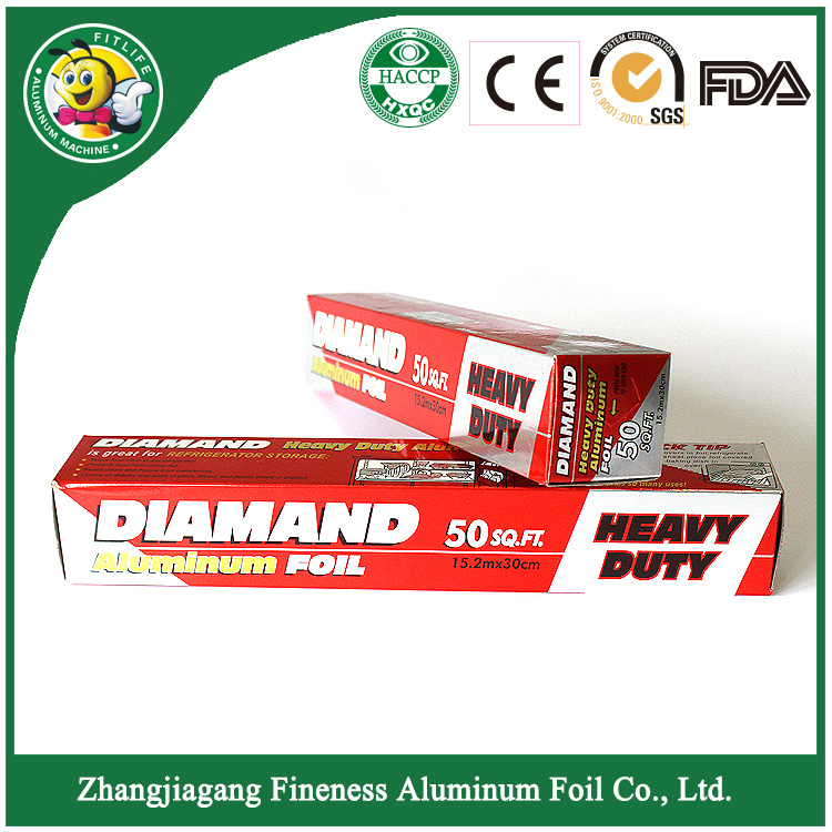 Aluminum Foil Rill with Color Box Package