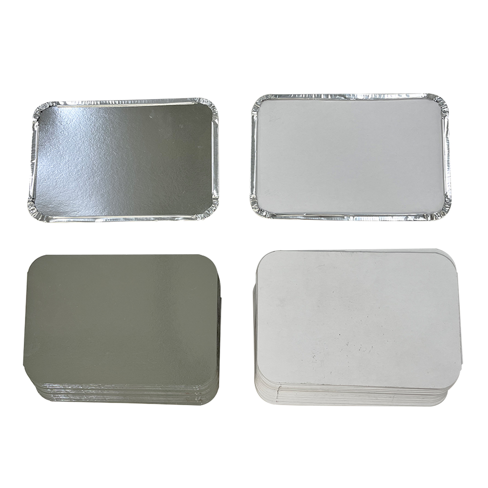 Disposable Lunch Box Tin Foil Packaging Box Barbecue Box Takeaway 8389 Aluminum Foil Tableware Fast Food Container