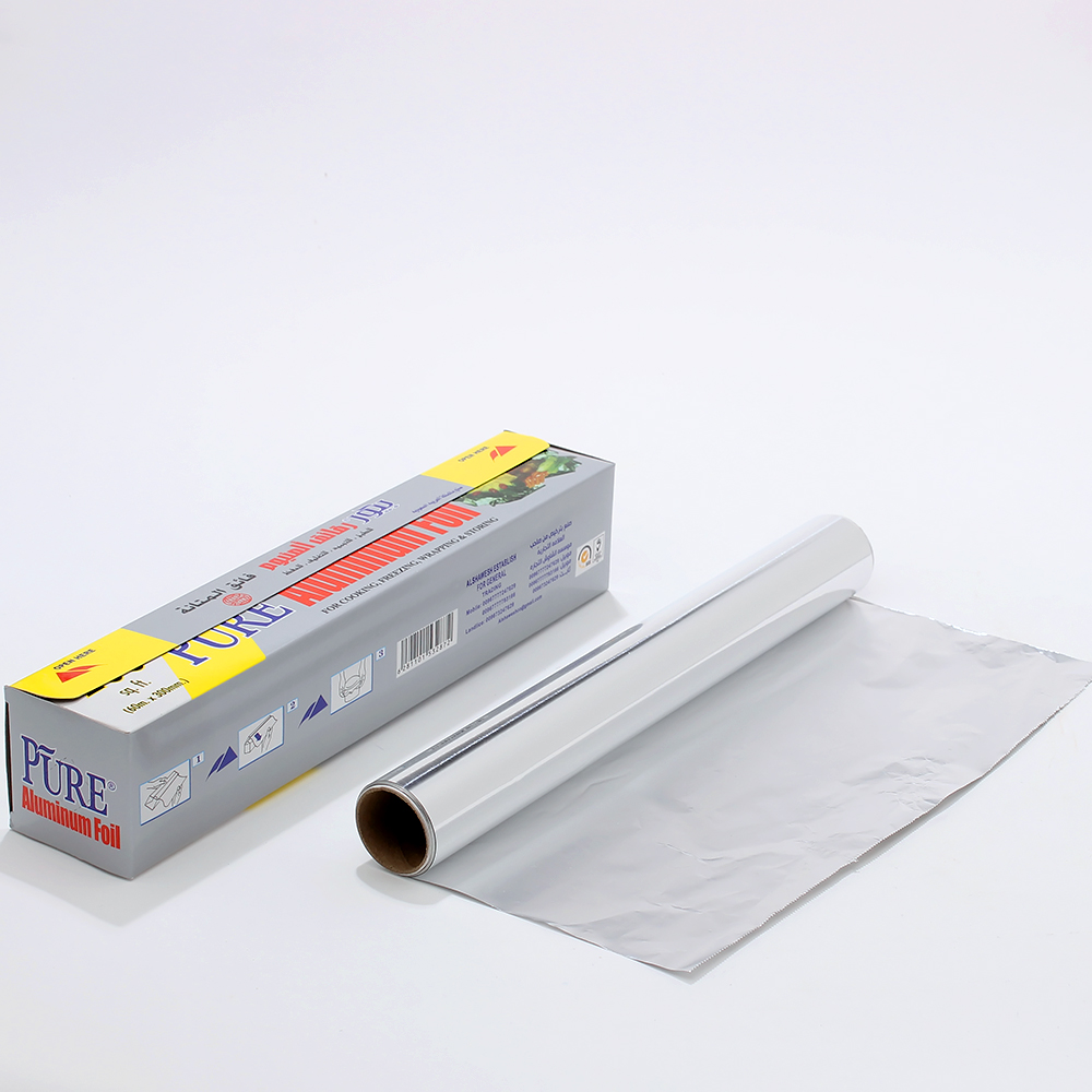 Wholesale Stocks Oven Heavy Duty Kitchen Food Packaging Aluminum Foil Paper Roll For Cooking