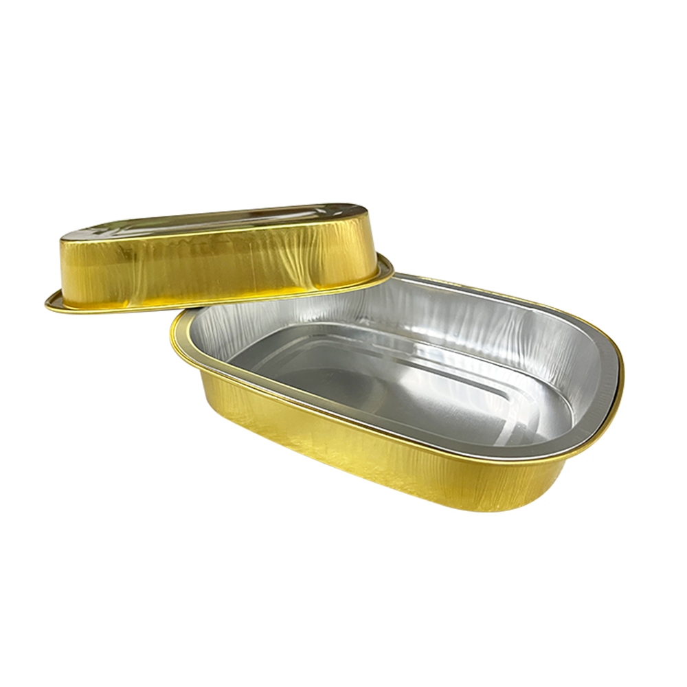 Takeaway Aluminum Foil Bento Lunch Container