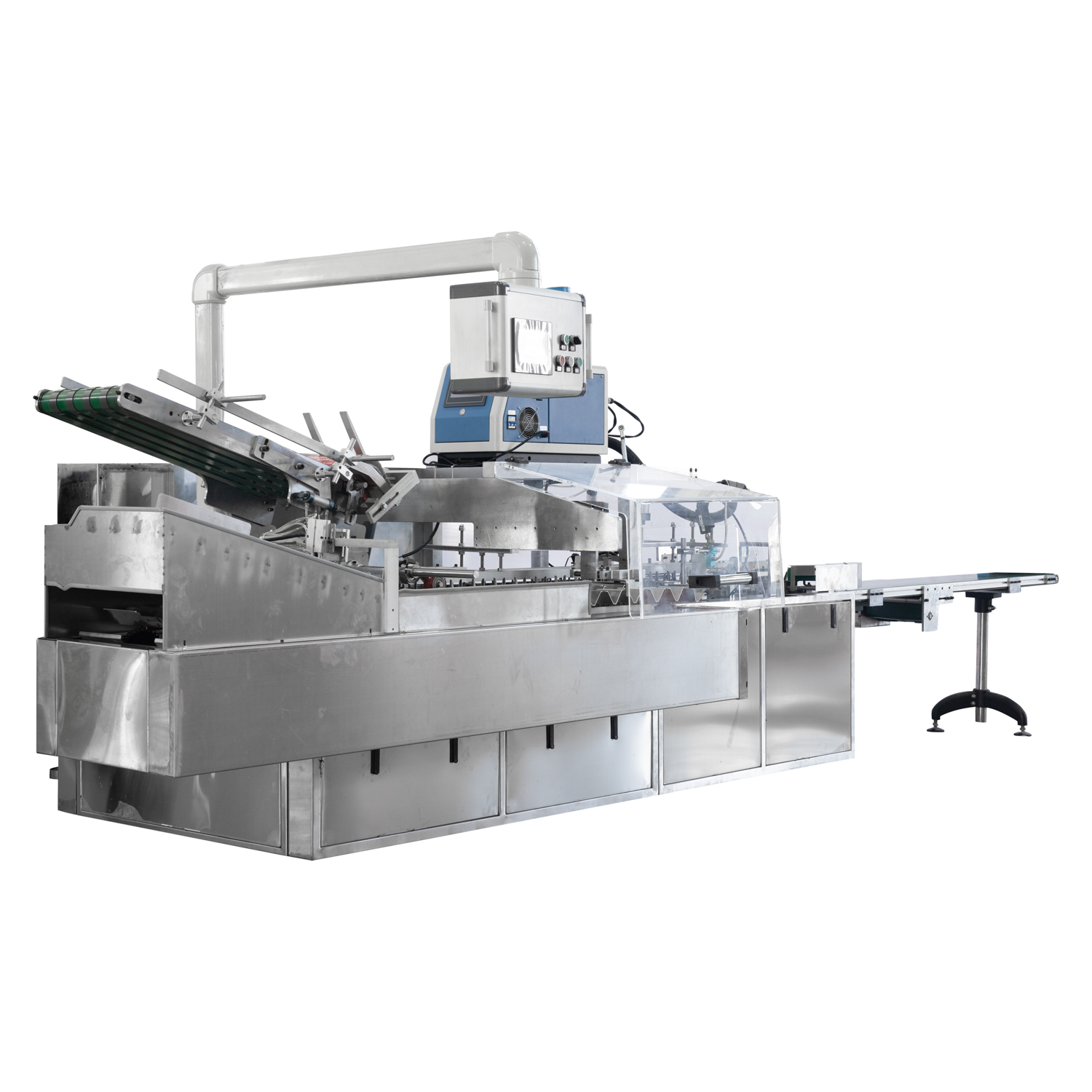 Factory Price Automatic Baking Paper Aluminium Foil Roll Cling Film Roll Cartoning Machine